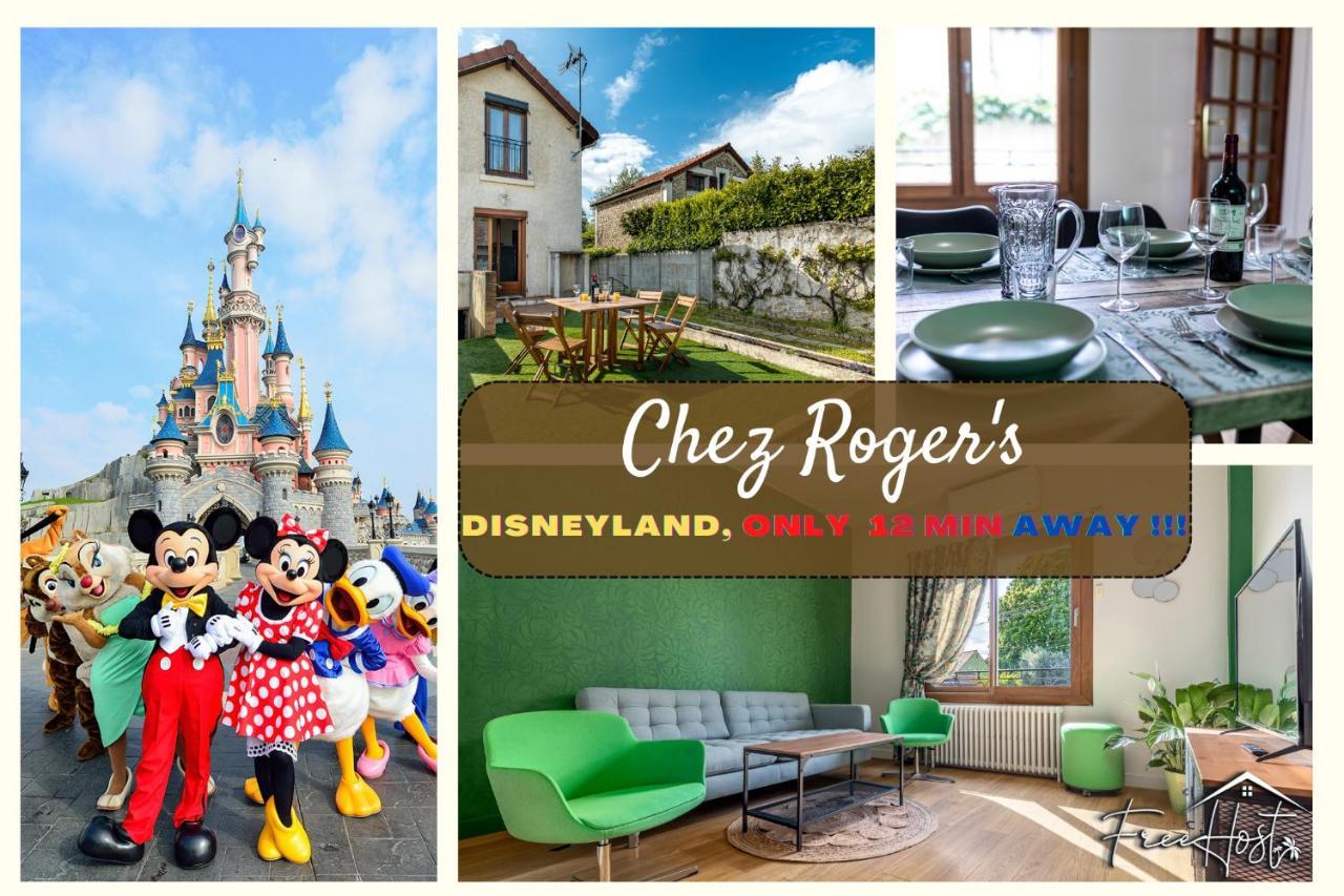 Chez Roger'S 12Min Disneyland Maison Individuelle 70M2 Vila Conches Exterior foto